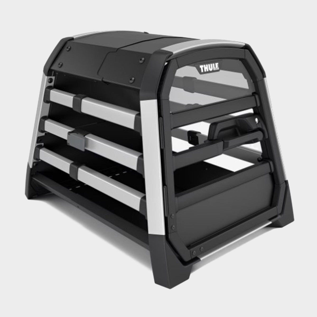Allax Car Dog Crate Black XS
