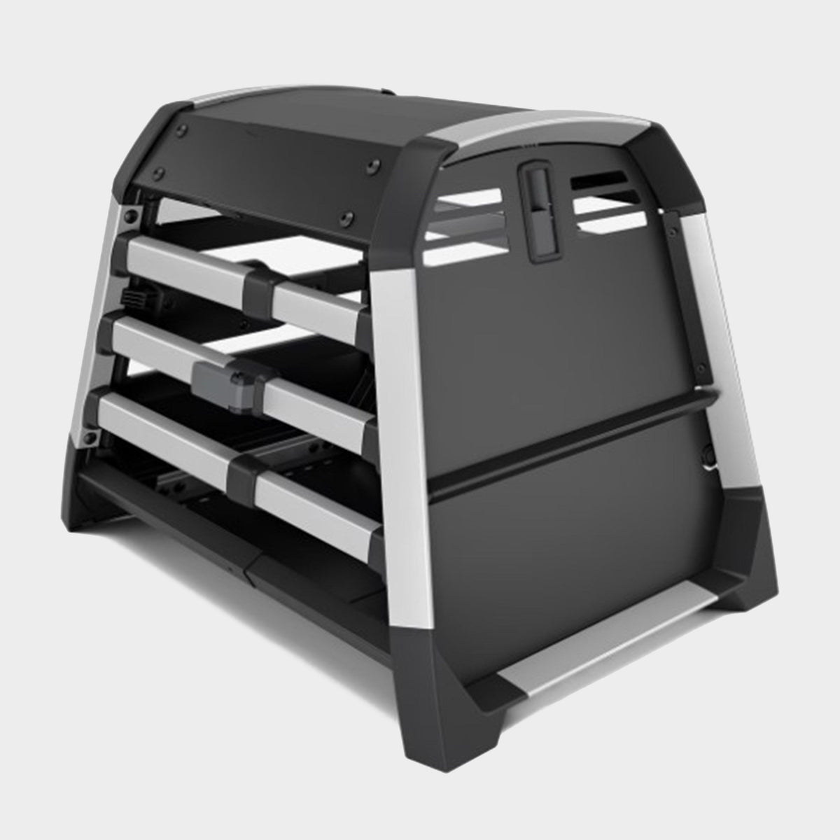 Allax Car Dog Crate Black XS