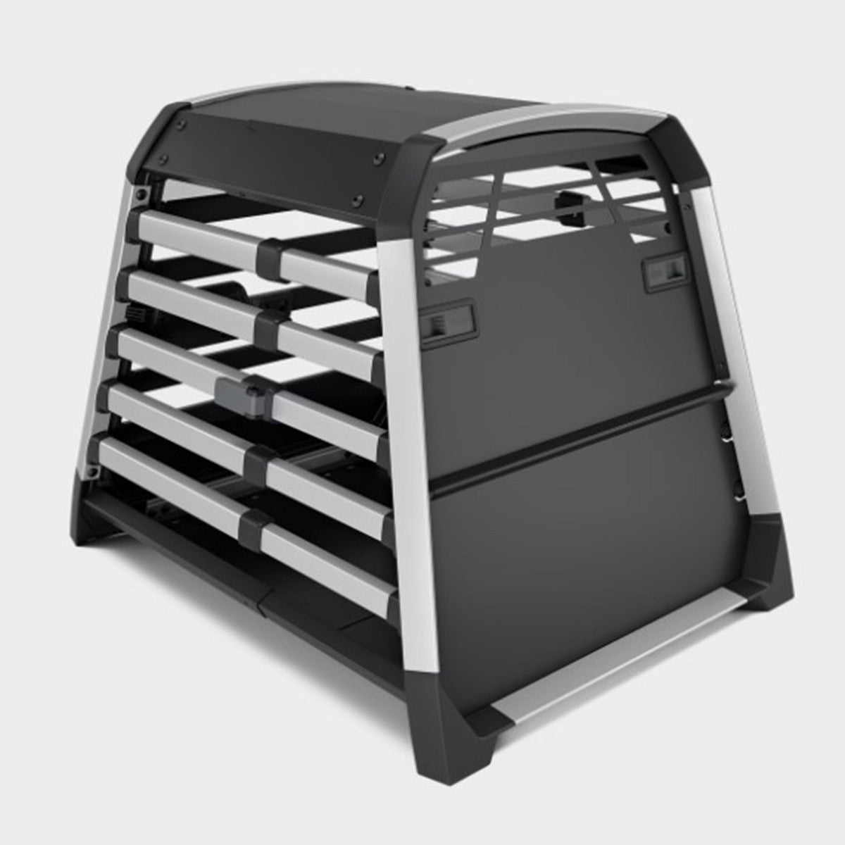 Allax Car Dog Crate Black M
