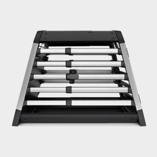 Allax Car Dog Crate Black L