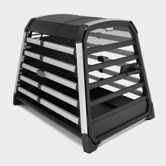 Allax Car Dog Crate Black XL