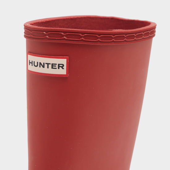 Kids First Classic Wellington Boots Military Red