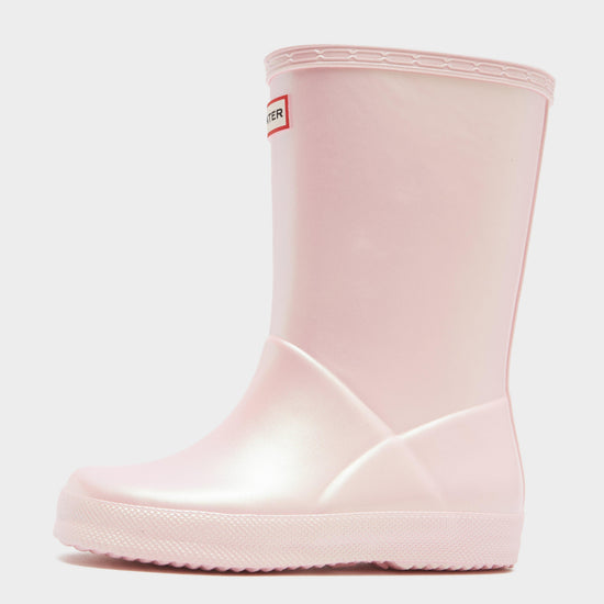 Kids First Classic Wellington Boots Bella Pink Pearl
