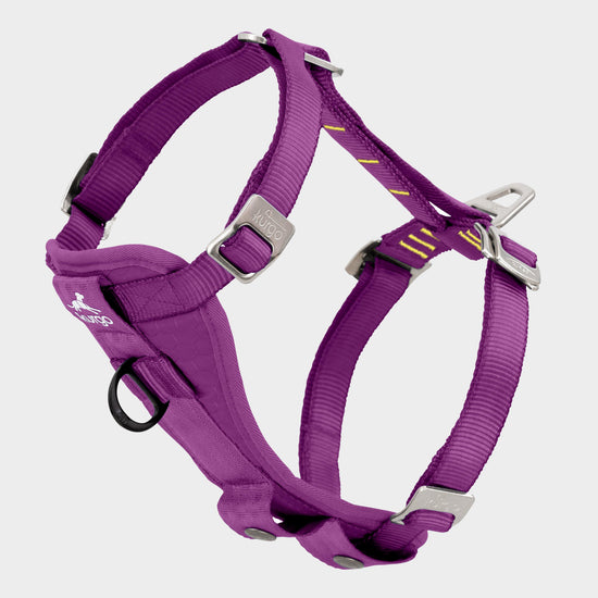 Enhanced Strength Tru-Fit Dog Car Harness Purple