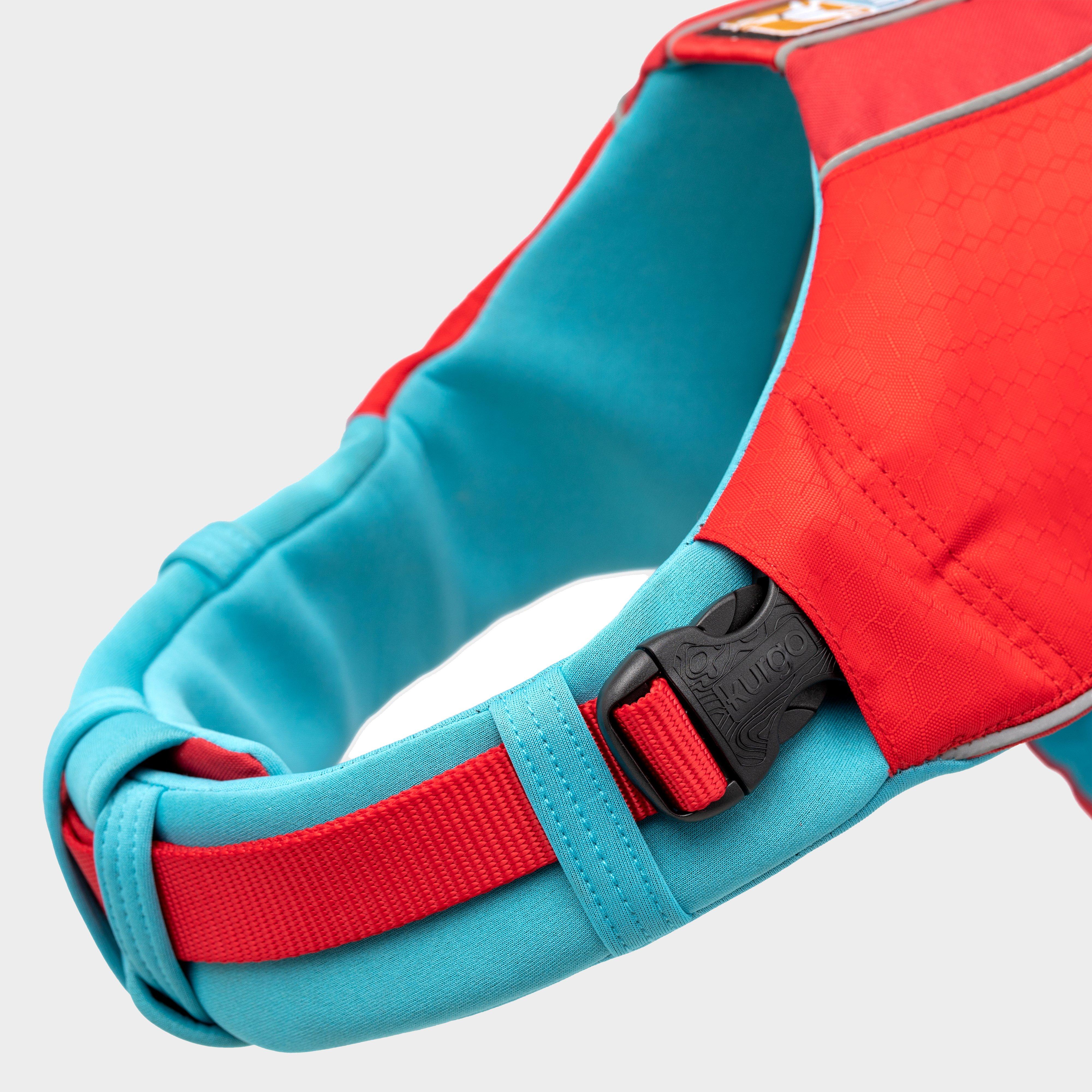 Surf N Turf Dog Life Jacket Red