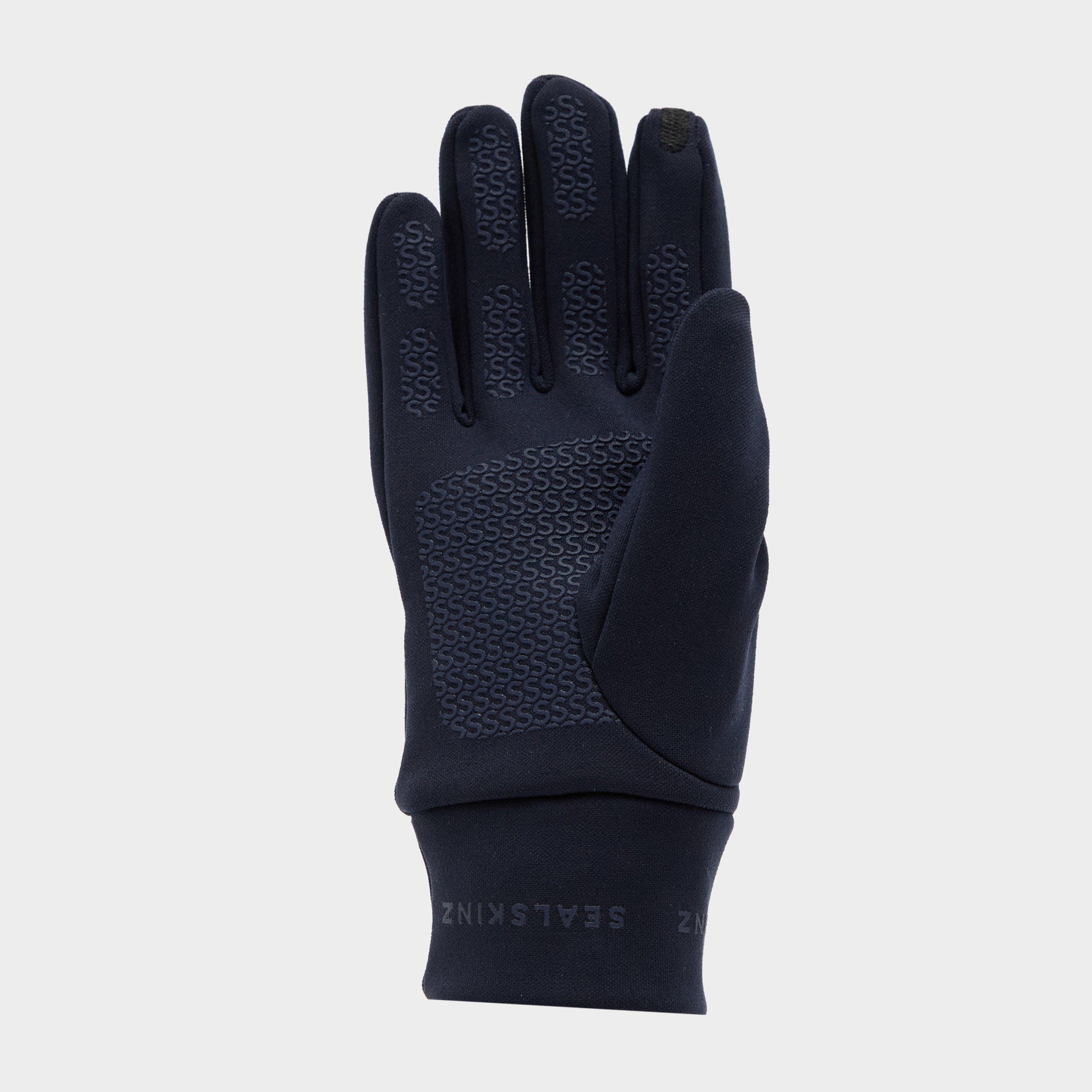 Unisex Acle Water Repellent Nanosealz™ Fleece Gloves Black
