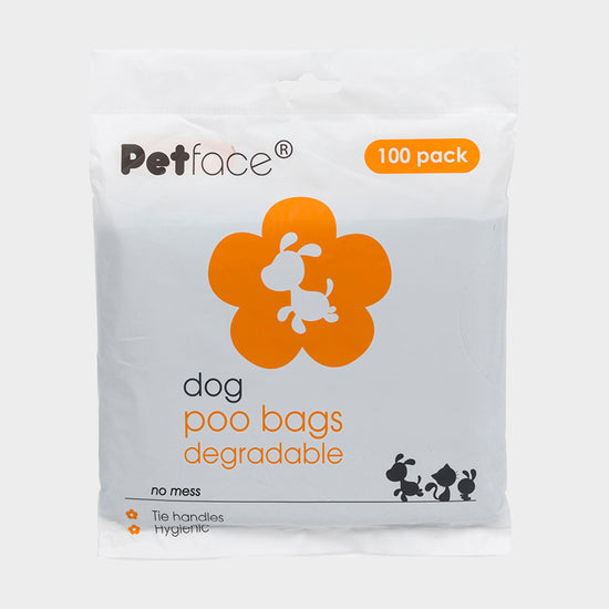 100 Pack Degradable Poop Bags