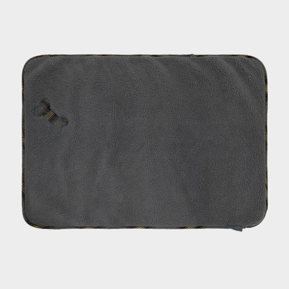 Pet Comforter Blanket Grey Tweed