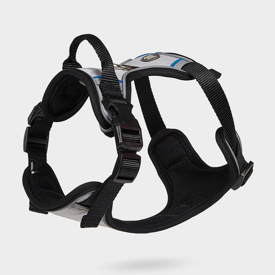 Outdoor Paws Adventure Dog Harness Silver/Grey M