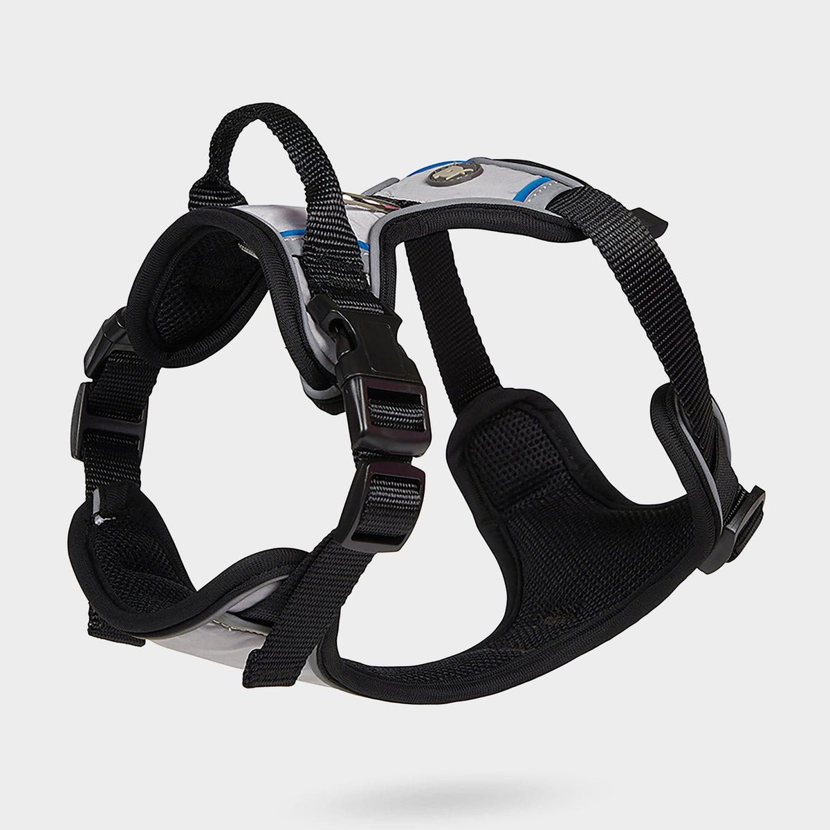 Outdoor Paws Adventure Dog Harness Silver/Grey M