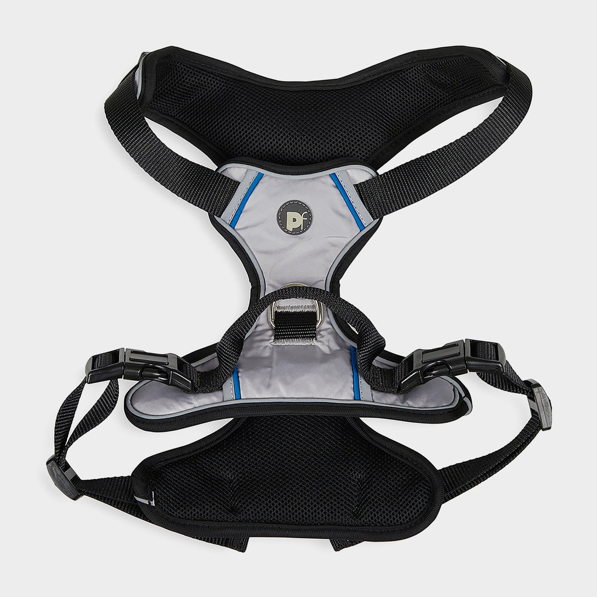 Outdoor Paws Adventure Dog Harness Silver/Grey L