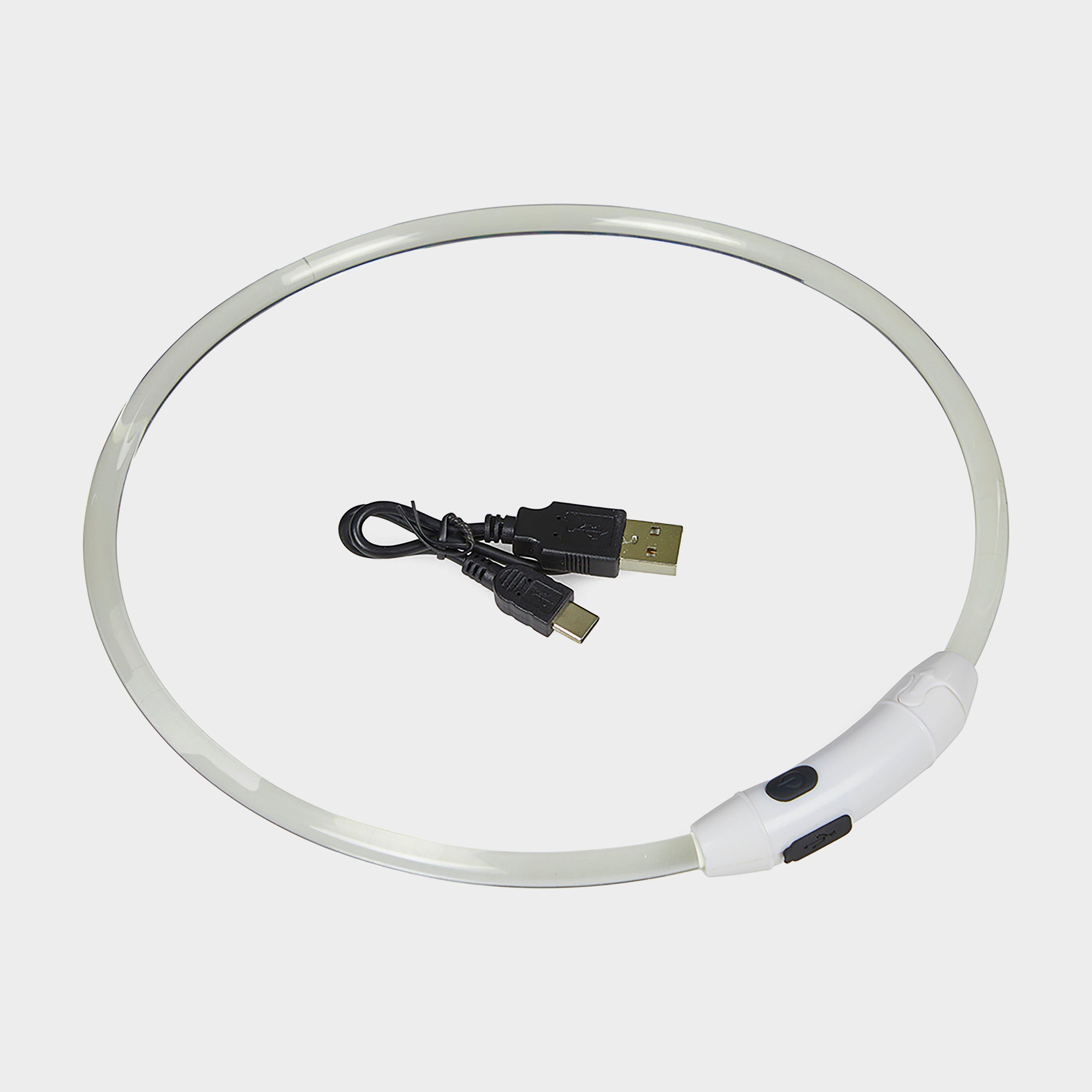 Outdoor Paws USB Rechargeable LED Ring Dog Collar