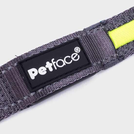 Reflective Flashing Dog Lead Yellow