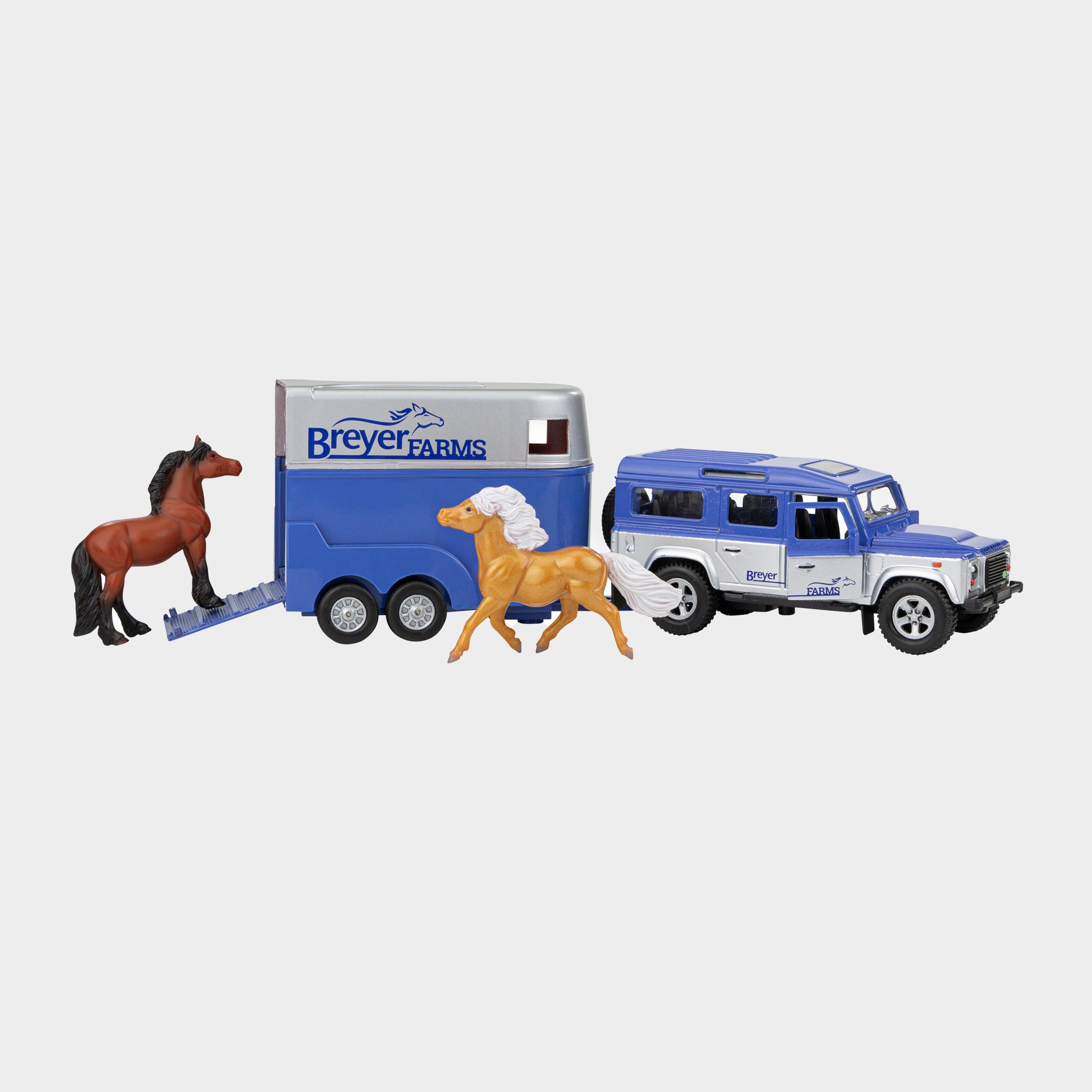 Farm Land Rover and Tag-A-Long Horse Trailer