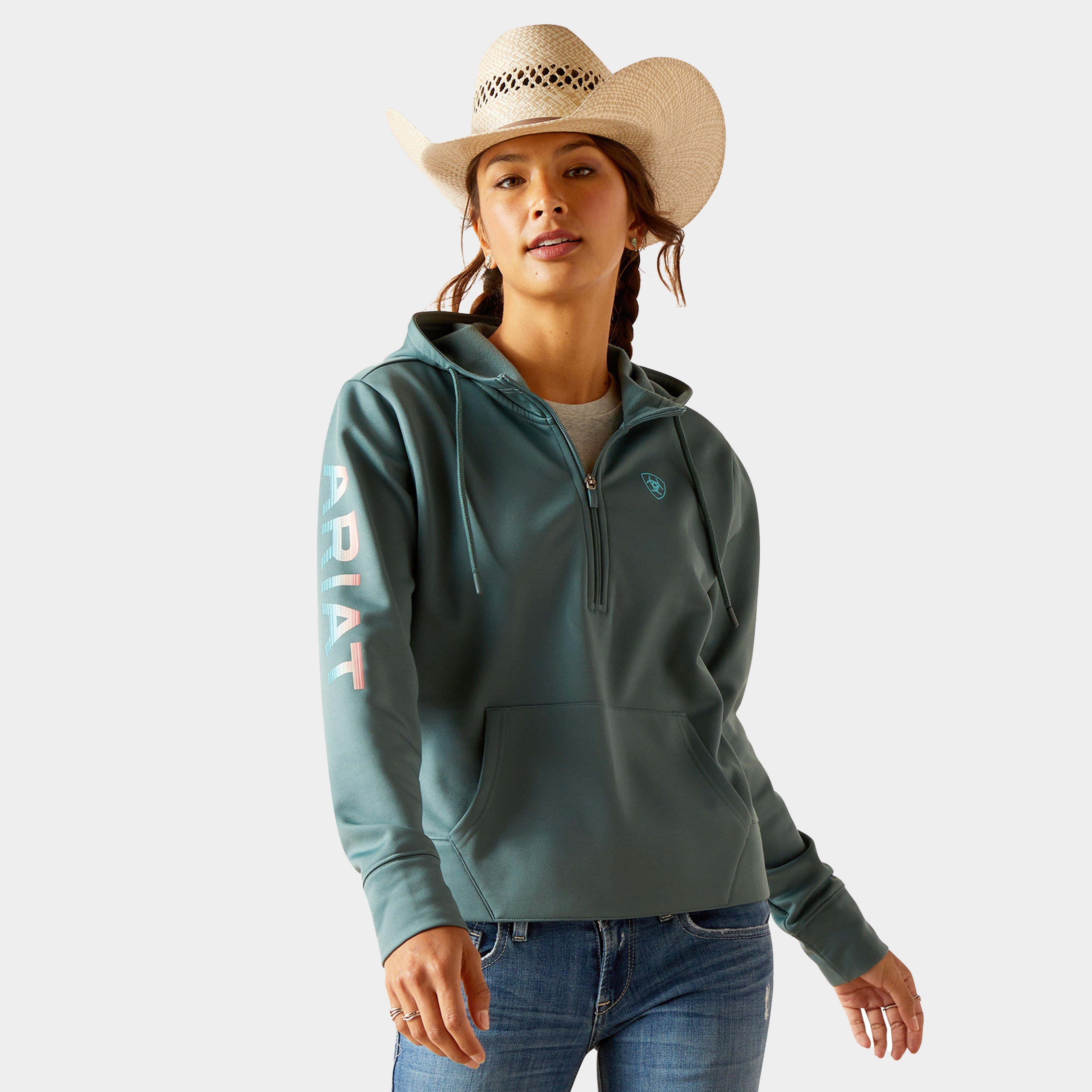 Womens Tek Hoodie 1/2 Zip Hoodie North Atlantic