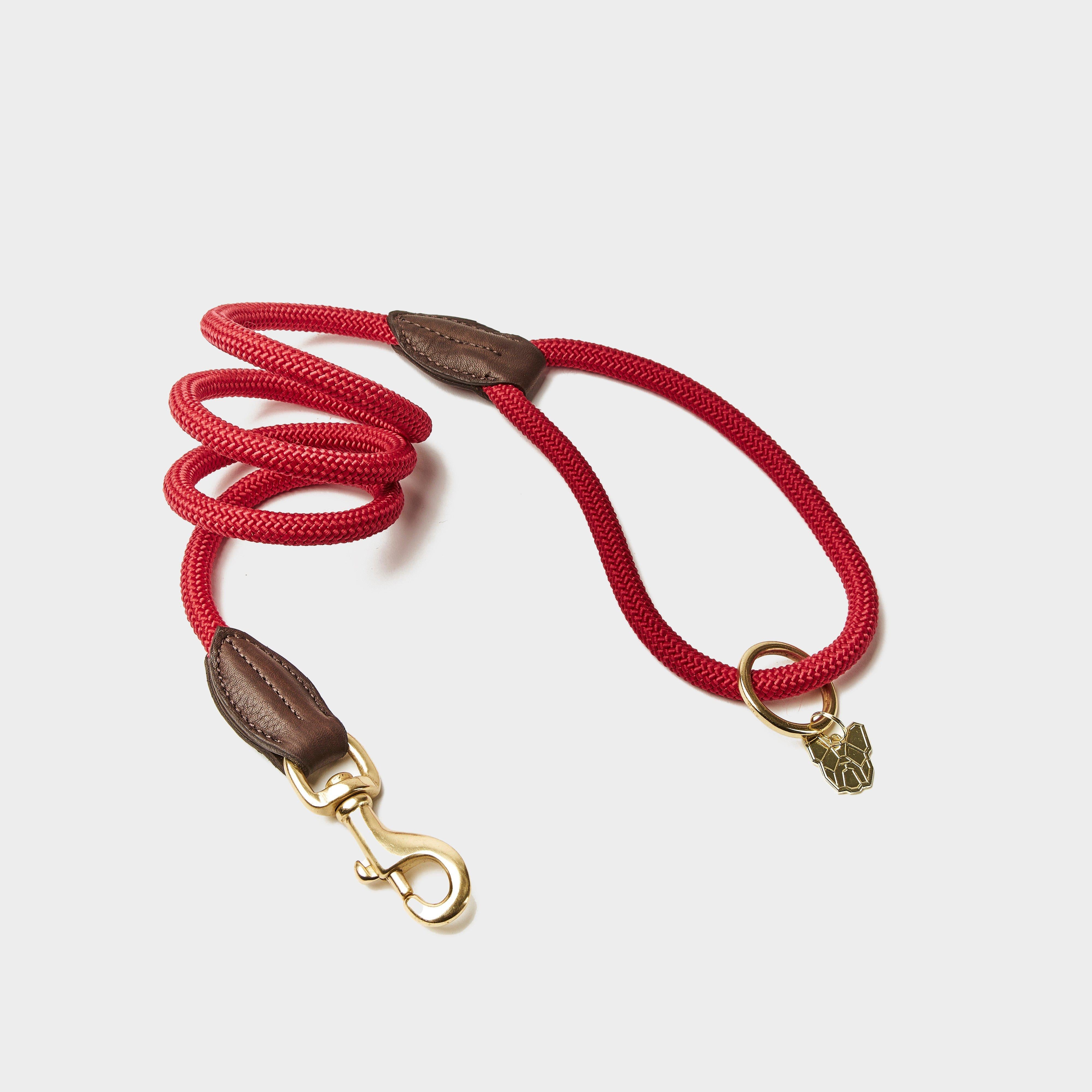 Fine Rope Lead Red