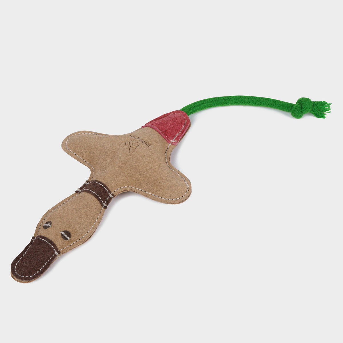 Leather Duck Toy