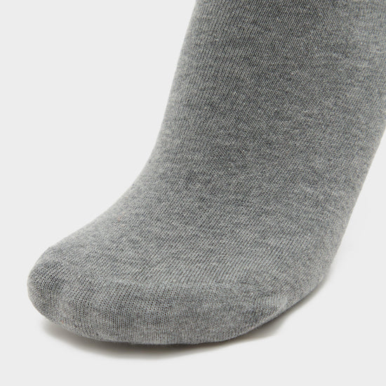 Adults Silicone Grip Socks Grey