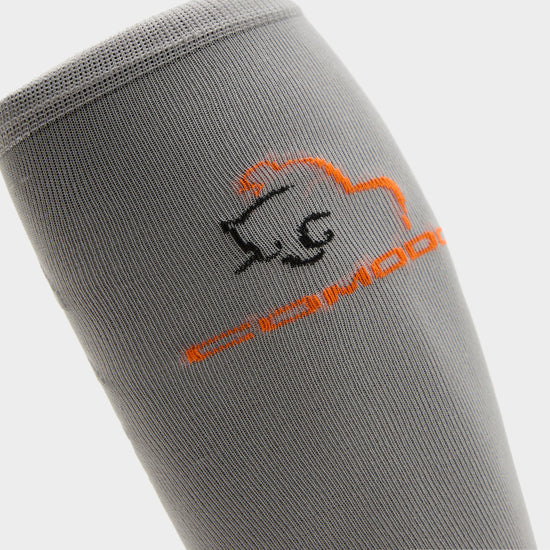 Adults Silicone Grip Socks Grey
