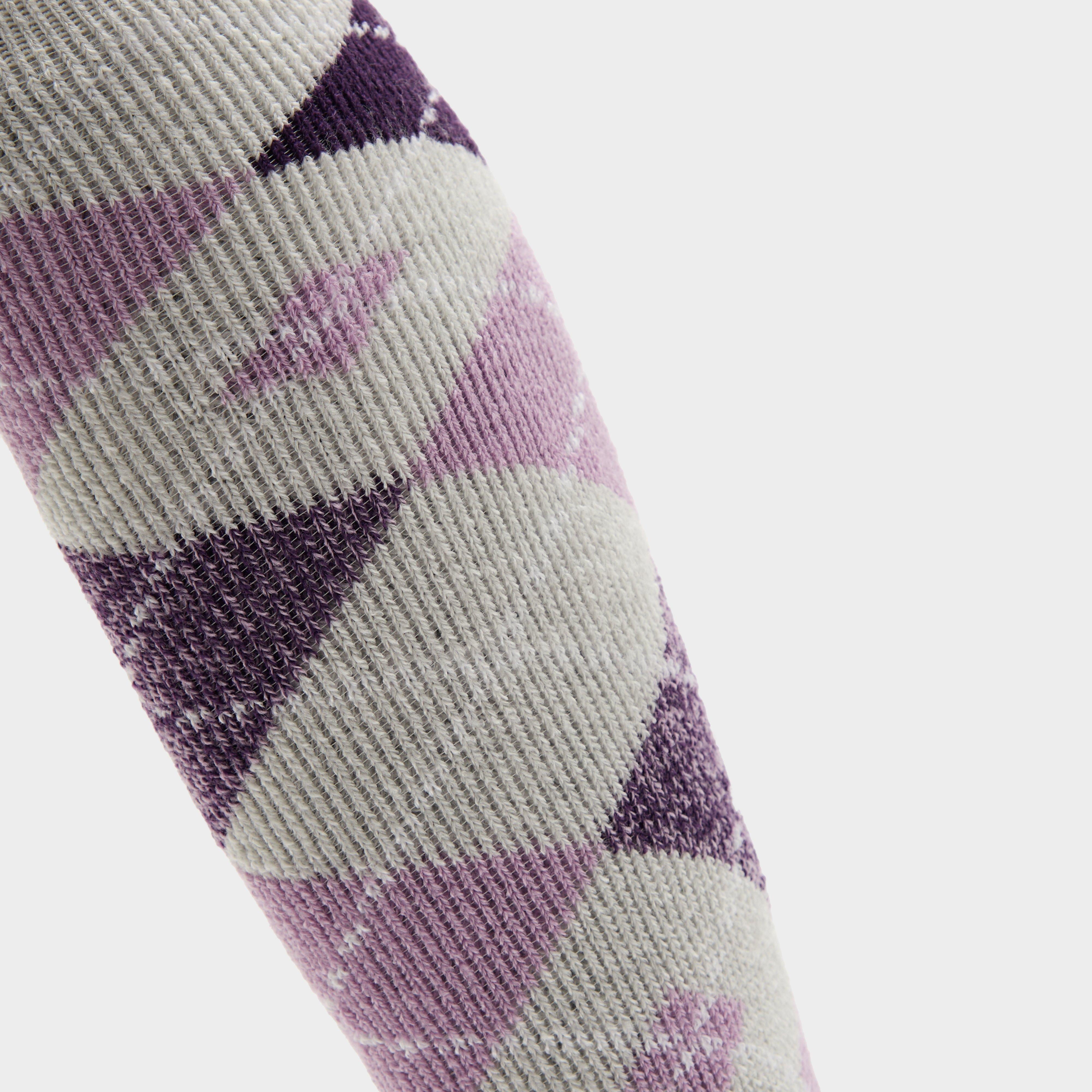 Kids Ella Argyle Socks Light Grey