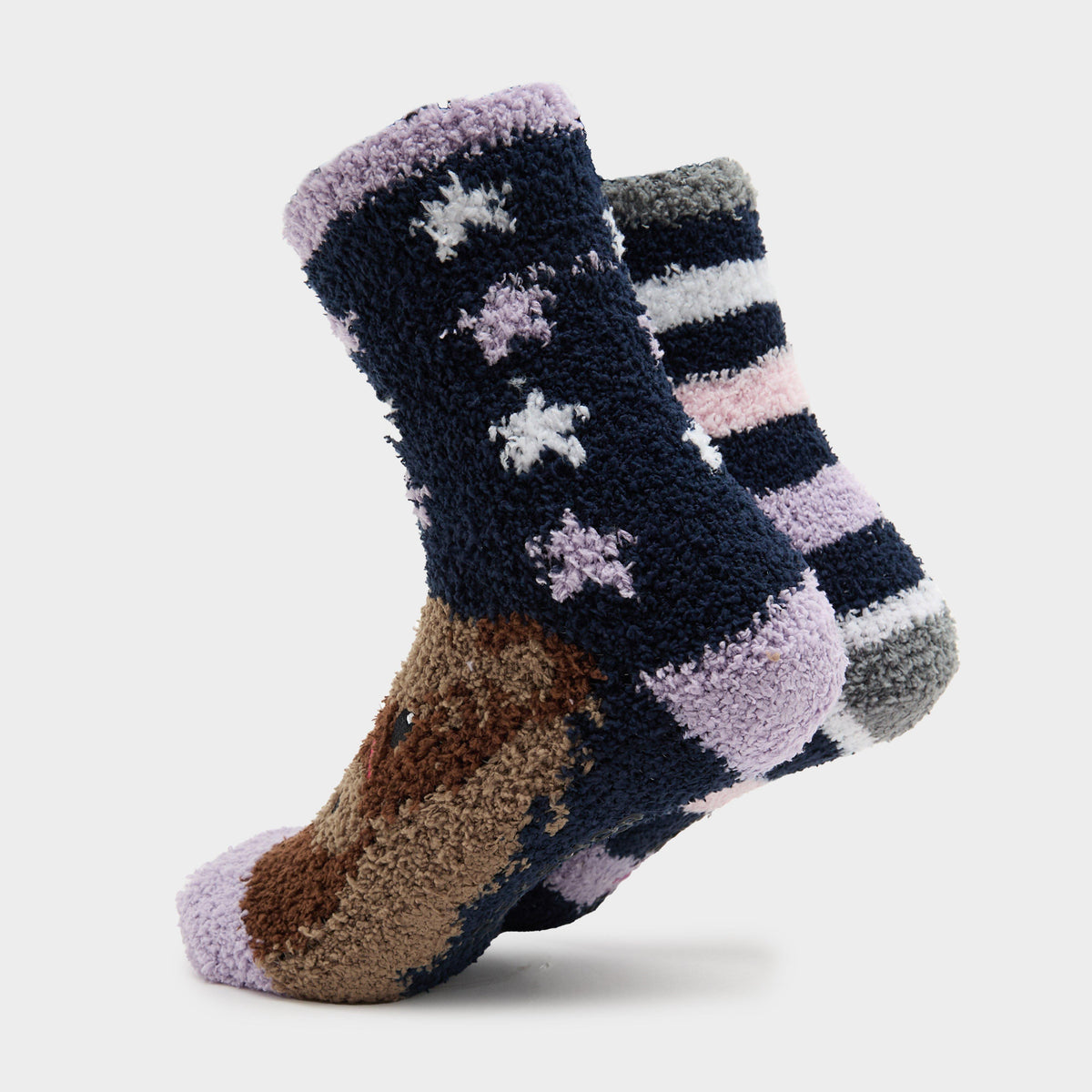 Kids Lounge Socks 2 Pack Pony