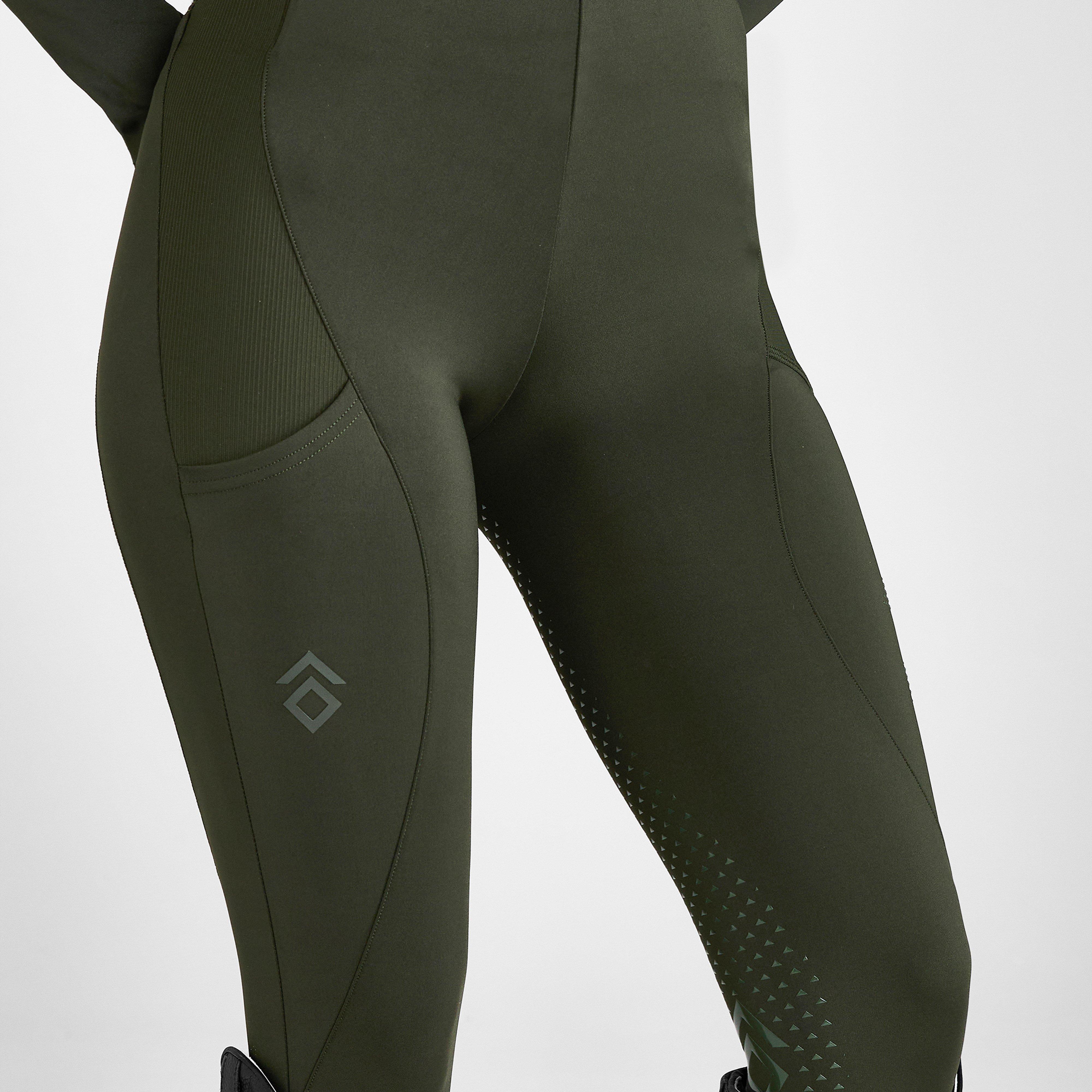 Womens Core Full Seat Leggings Forest