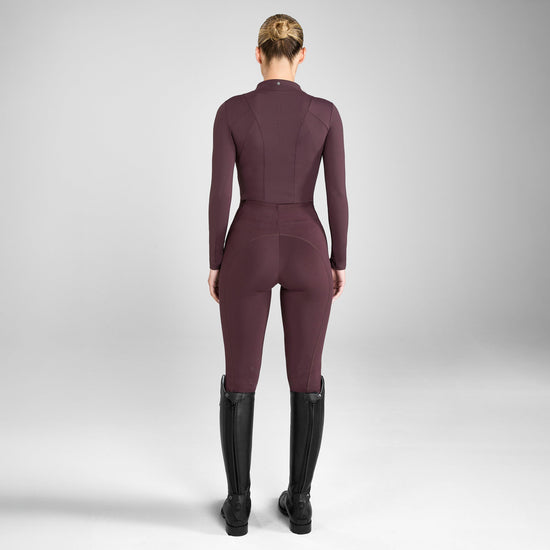 Womens Core Long Sleeve Base Layer Mauve