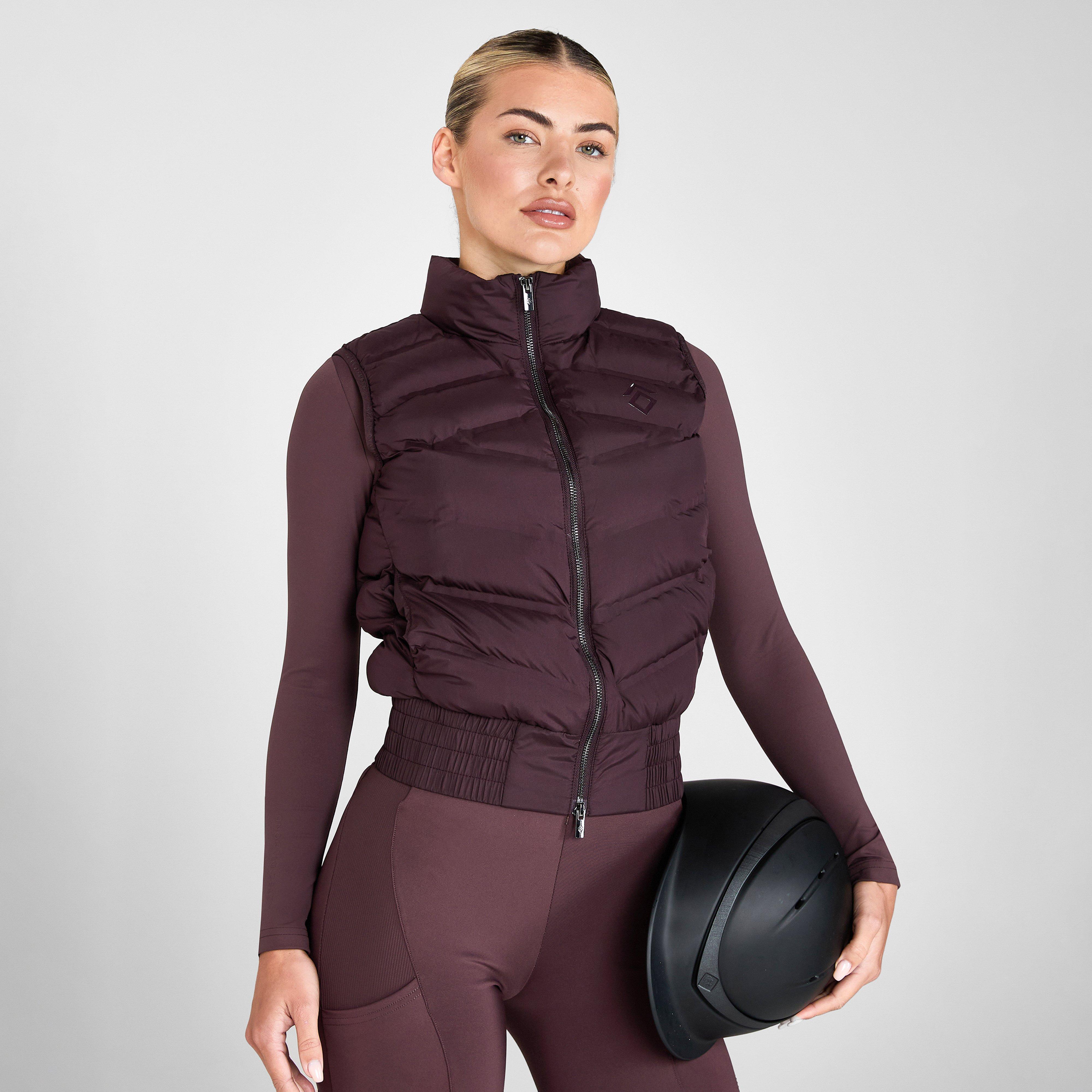 Womens Lightweight Gilet Mauve