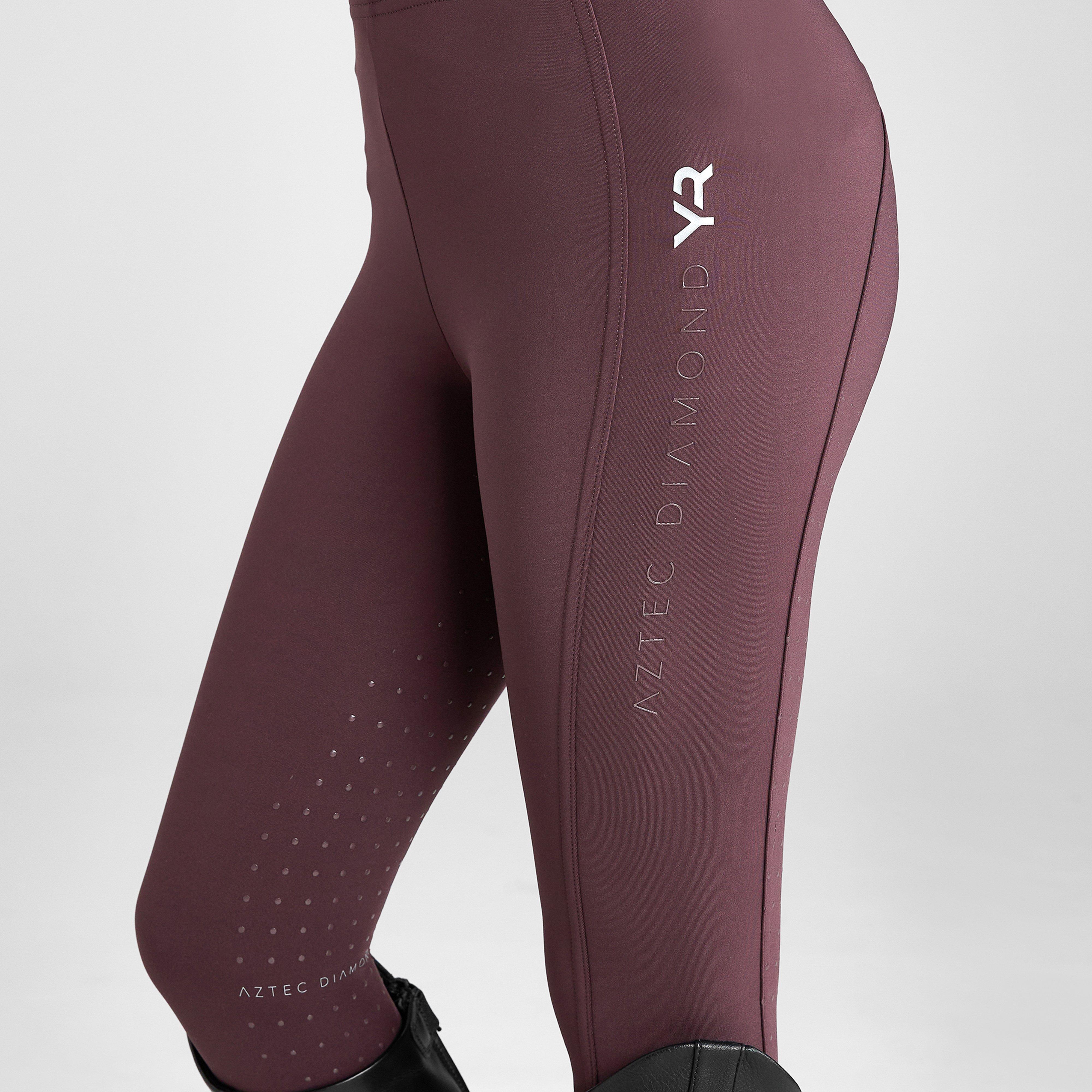 Young Rider Full Seat Leggings Deep Mauve