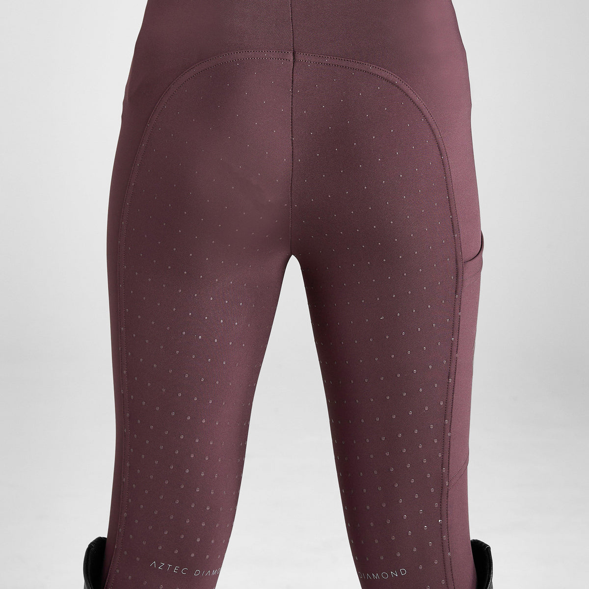 Young Rider Full Seat Leggings Deep Mauve
