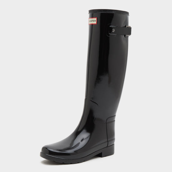 Womens Original Refined Tall Wellington Boots Black
