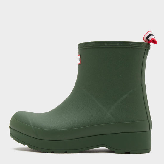 Mens Play Short Insulated Boots Green