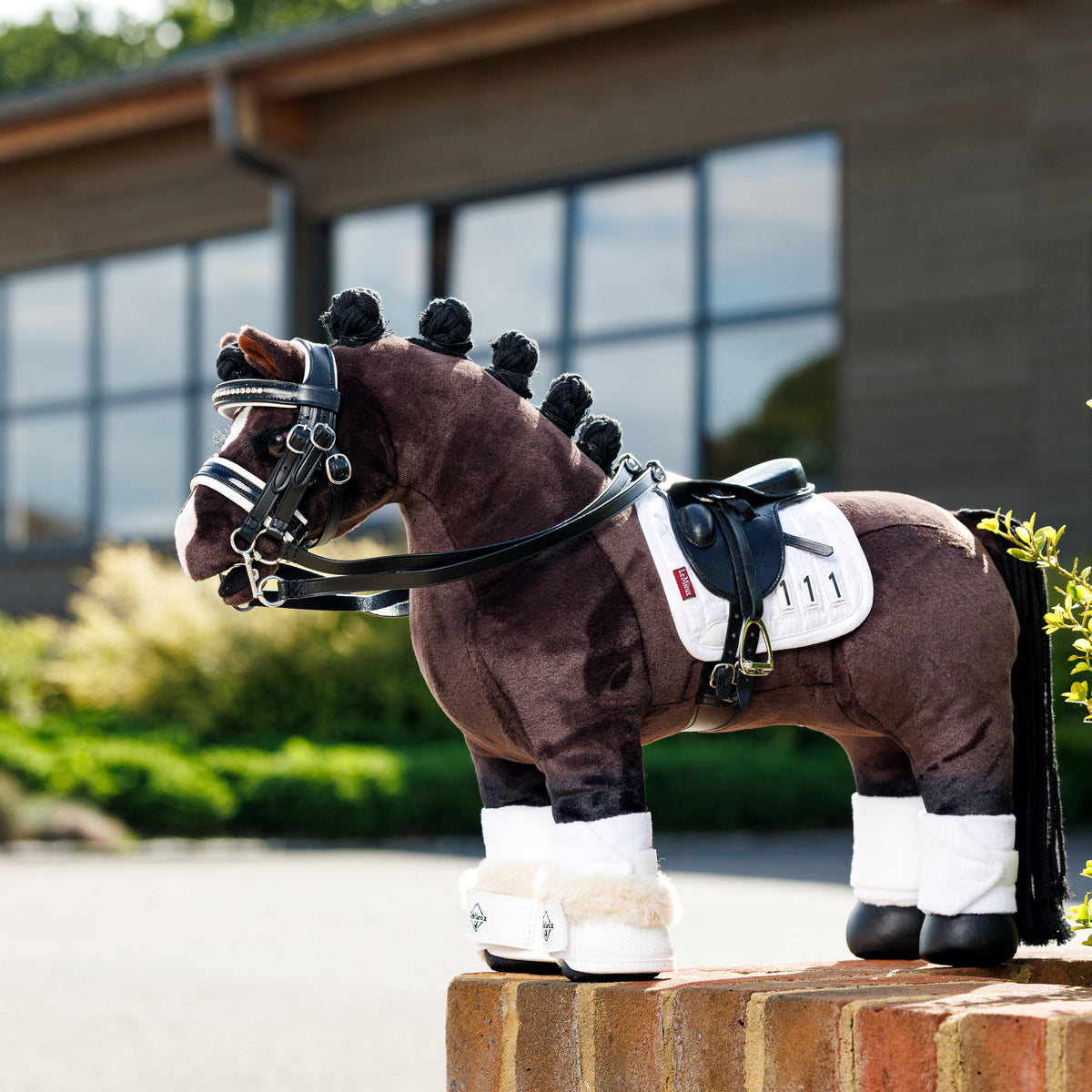 Toy Pony Dressage Saddle Black