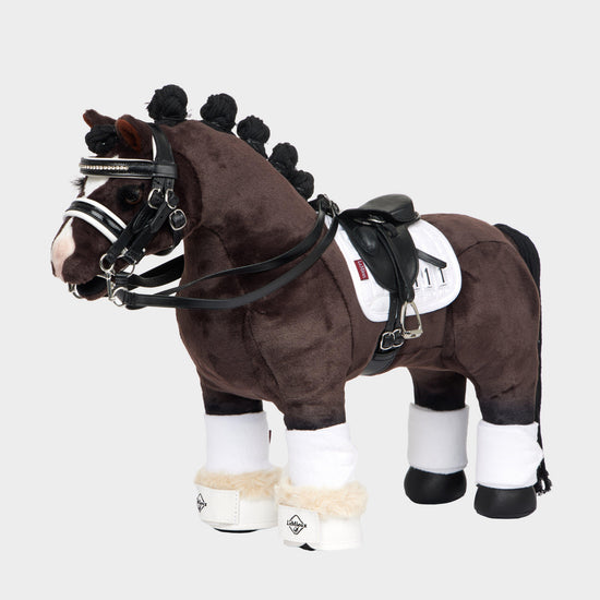 Toy Pony Dressage Over Reach Boots White