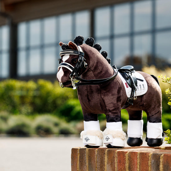 Toy Pony Dressage Over Reach Boots White