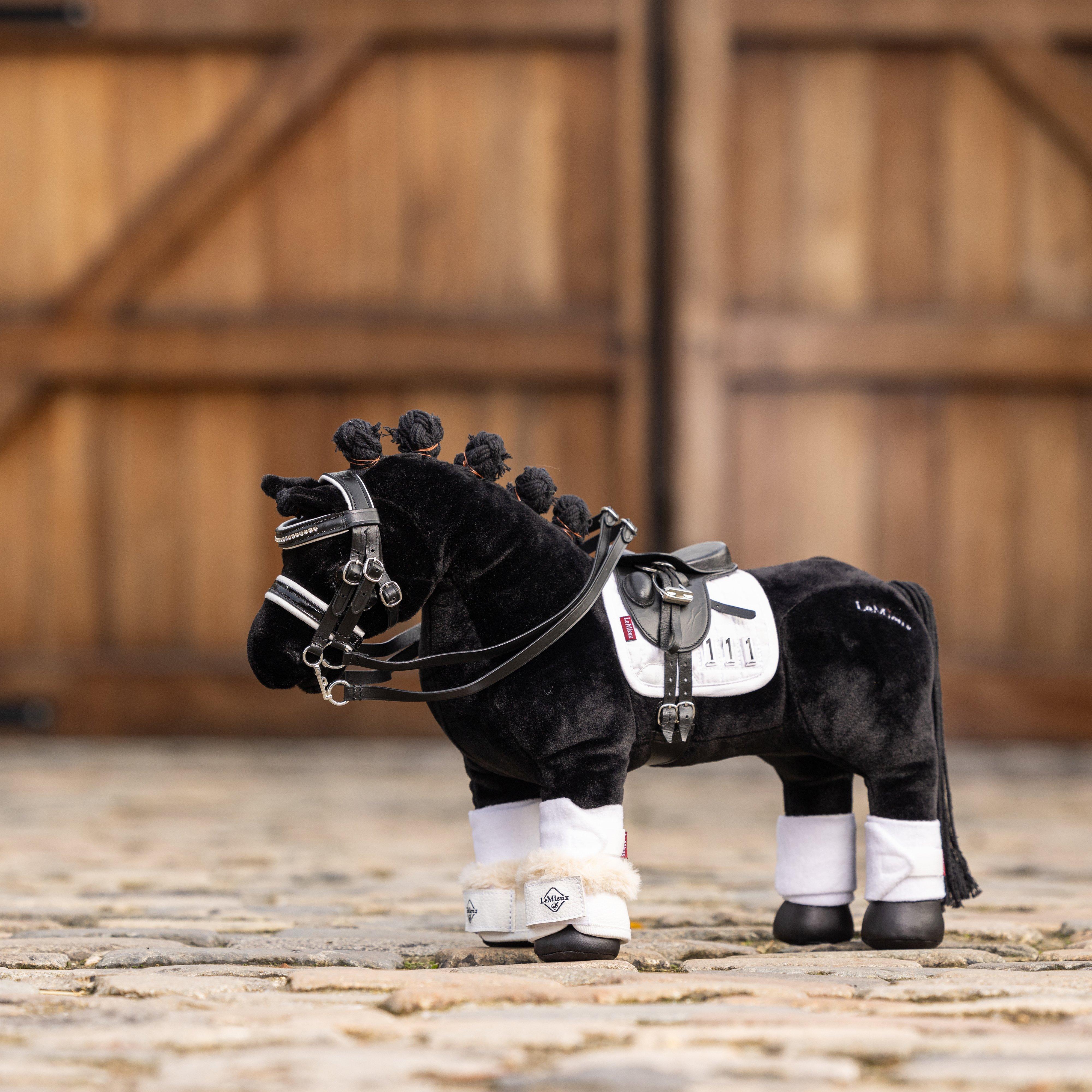Toy Pony Dressage Over Reach Boots White
