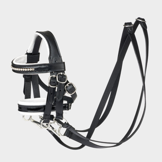 Toy Pony Double Bridle Black