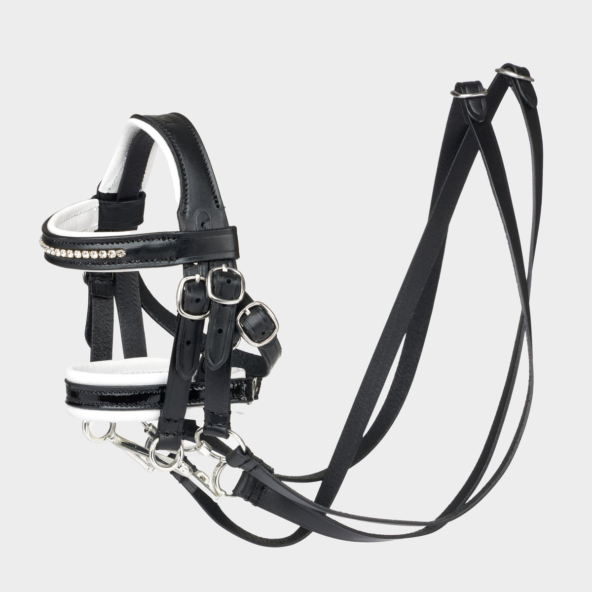 Toy Pony Double Bridle Black