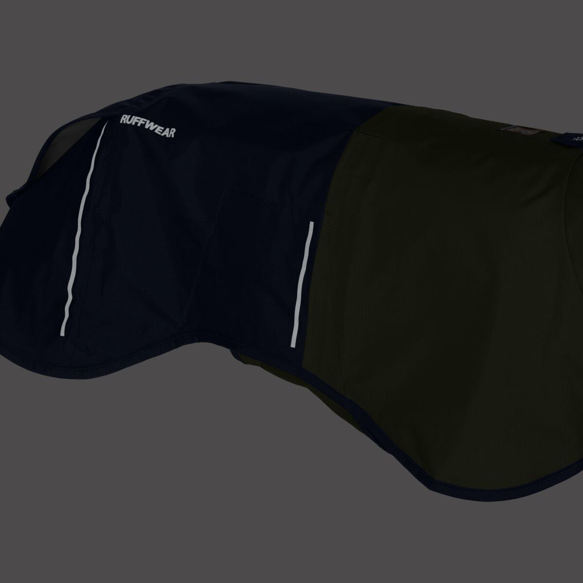 Sun Shower Dog Raincoat Green/Navy