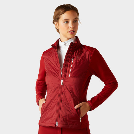 Womens Fusion Insulated Jacket Sun-Dried Tomato