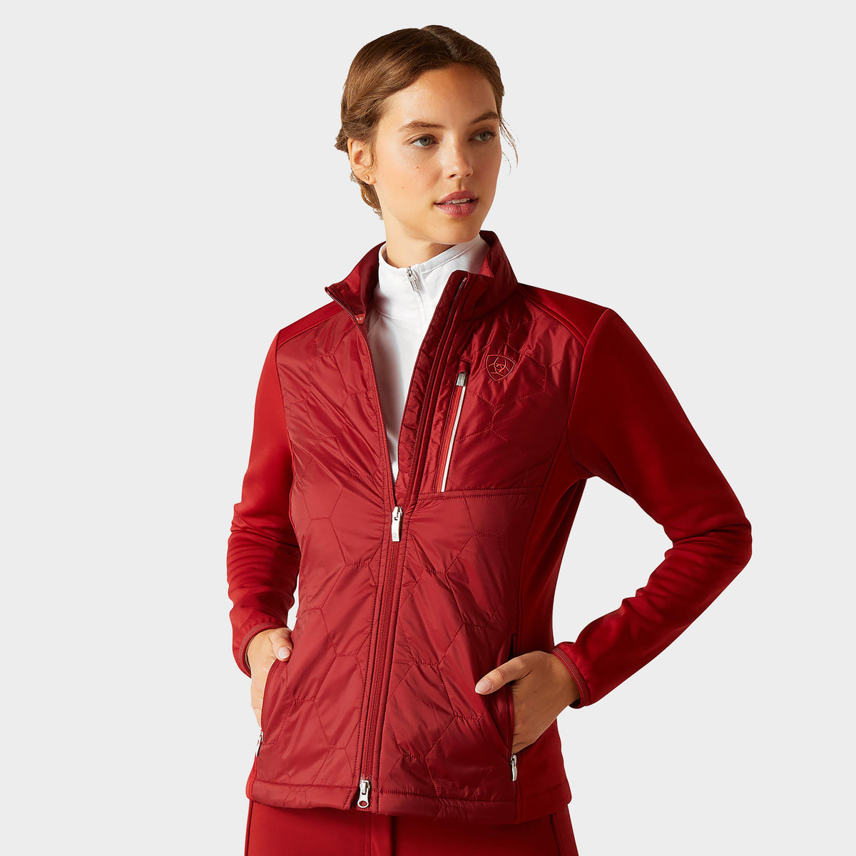 Womens Fusion Insulated Jacket Sun-Dried Tomato