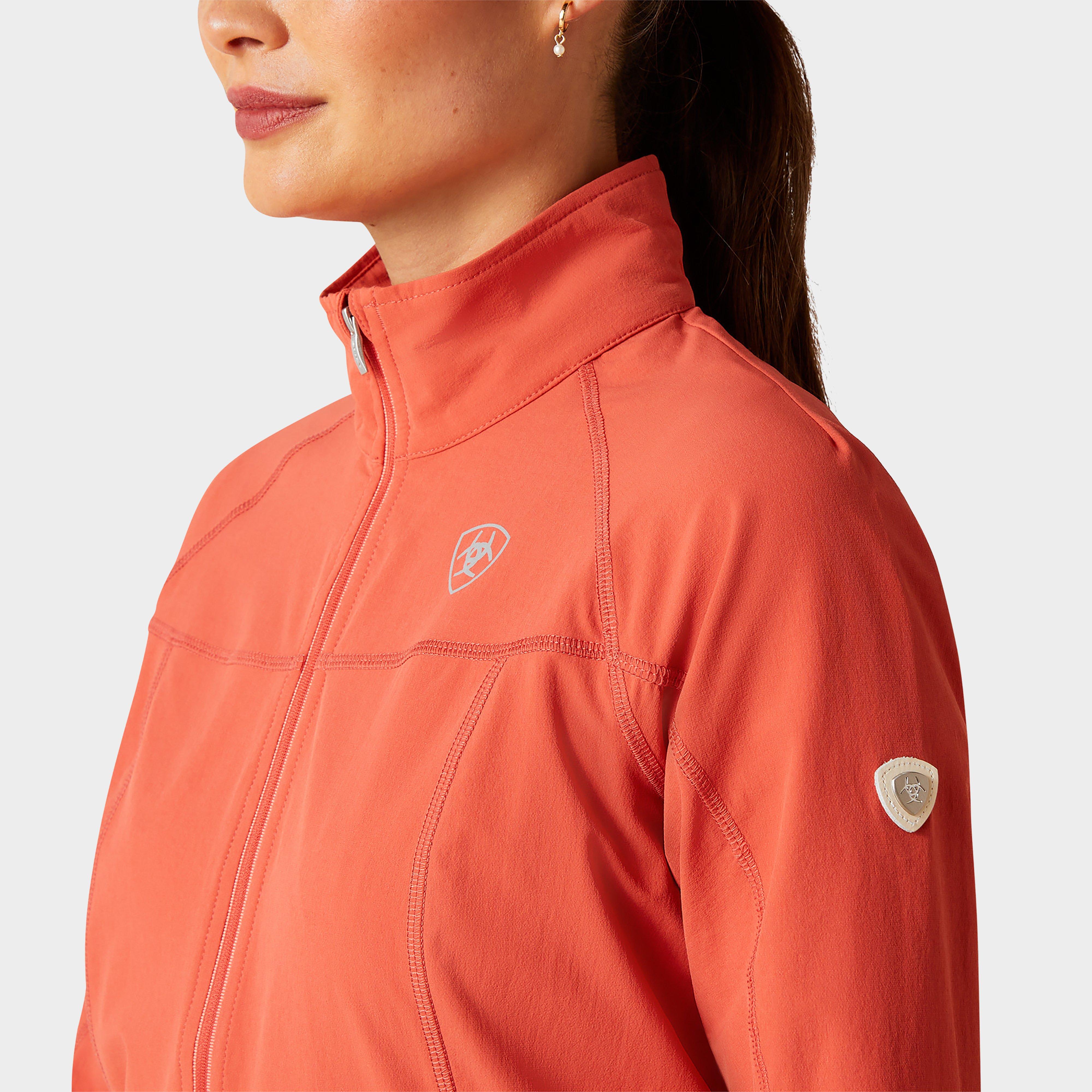 Womens Agile Softshell Jacket Baked Apple
