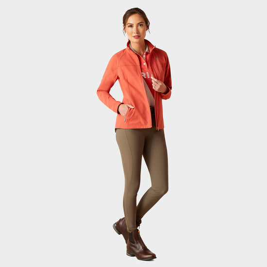 Womens Agile Softshell Jacket Baked Apple