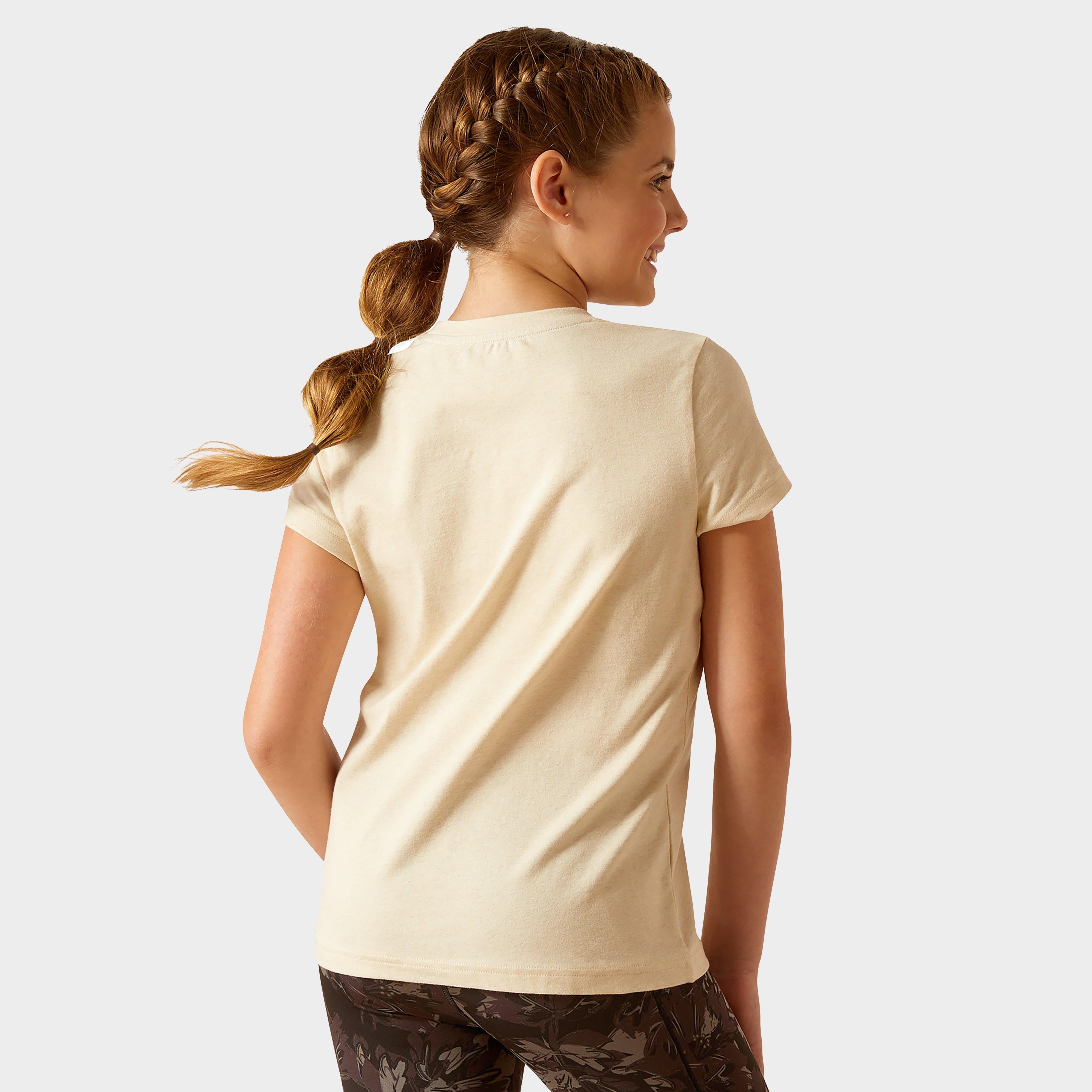 Kids Unicorn Insignia T-Shirt Oatmeal Heather