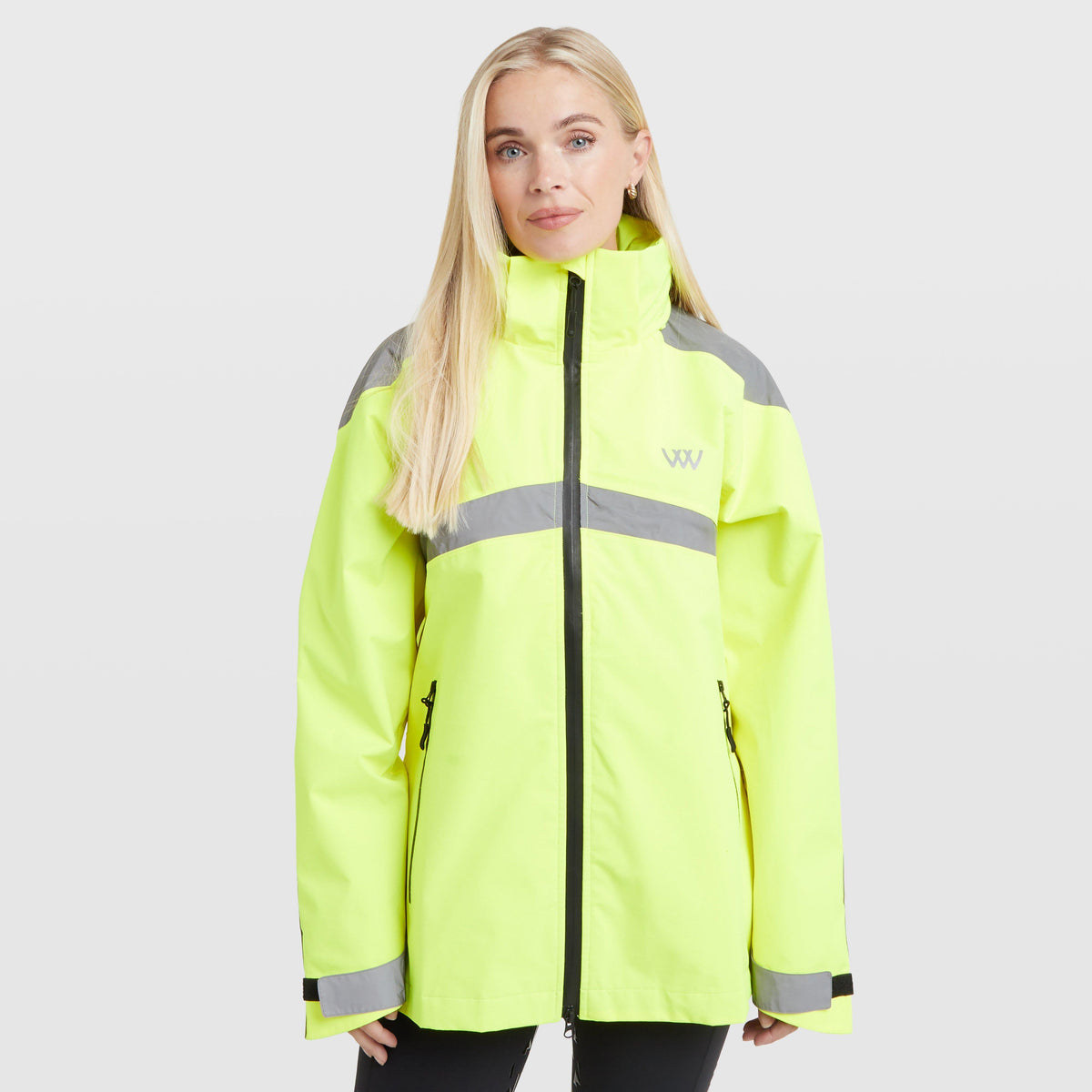Women’s Woof Wear All Season Riding Jacket Hi Viz