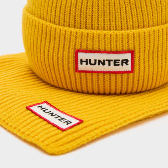 Jura Scarf & Beanie Box Set Yellow