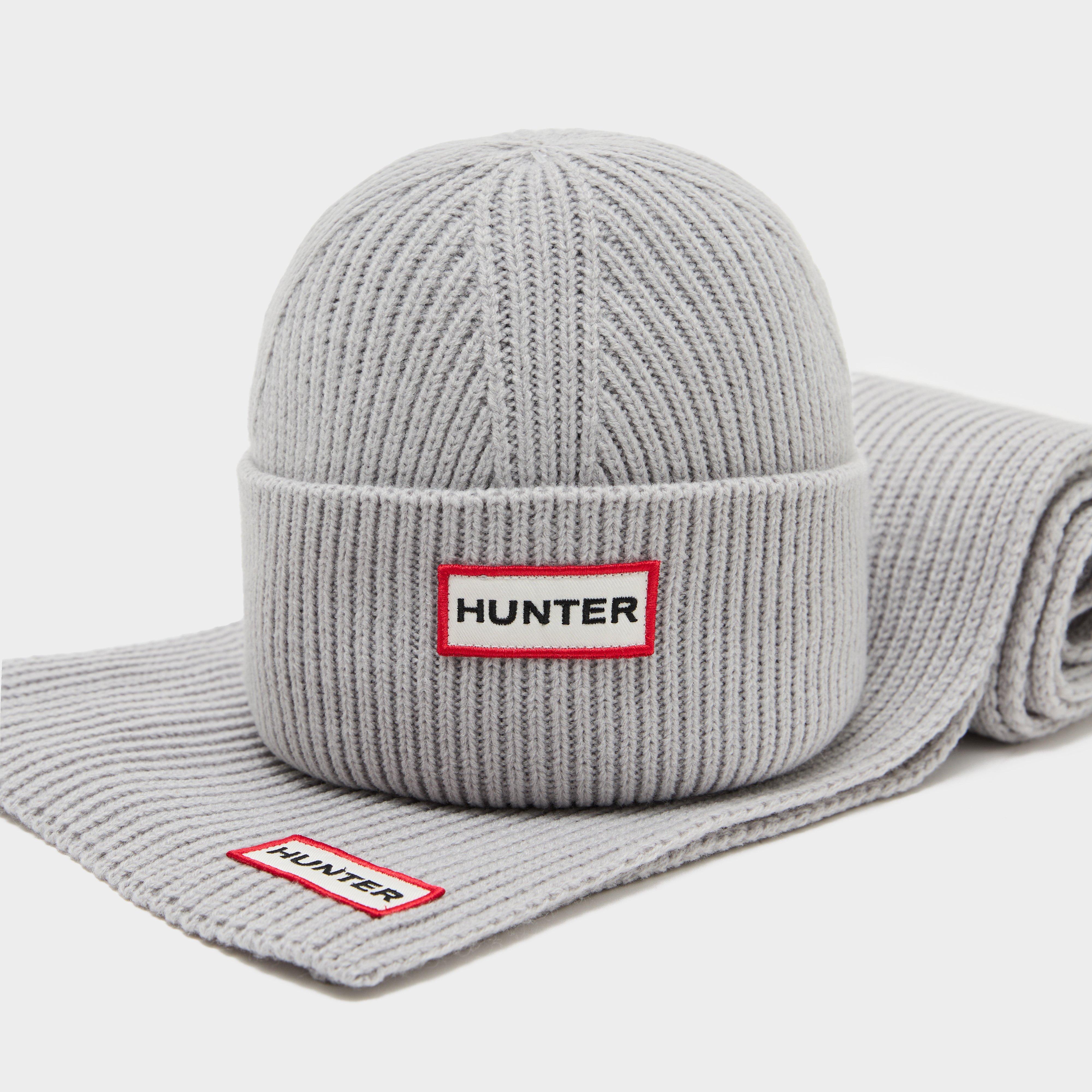 Jura Scarf & Beanie Box Set Micro Chip Grey