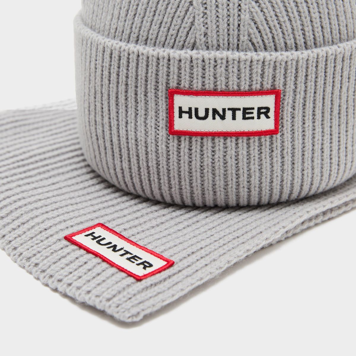 Jura Scarf & Beanie Box Set Micro Chip Grey