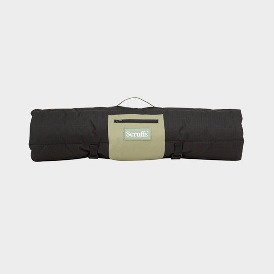 Expedition Roll Up Travel Pet Bed Khaki Green