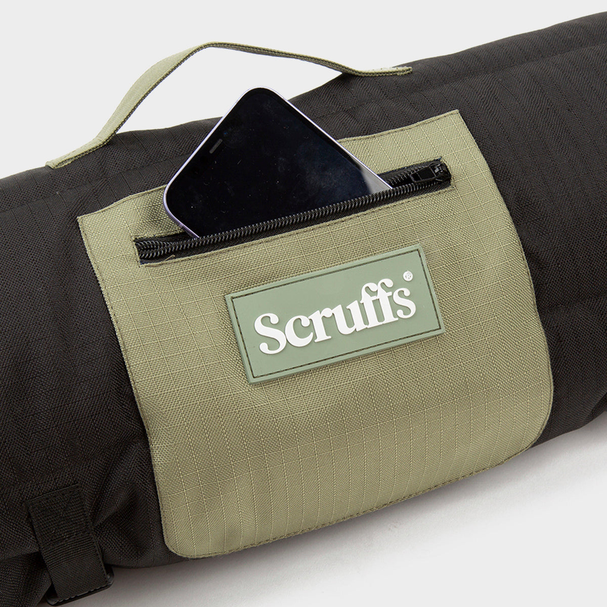 Expedition Roll Up Travel Pet Bed Khaki Green